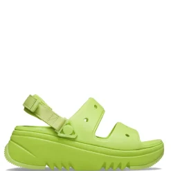 Crocs Xscape Flatform Sandals in Green