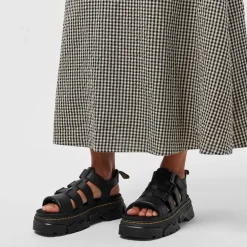 Dr Martens Mattison Gladiator Sandal in Black