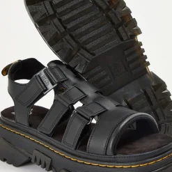Dr Martens Mattison Gladiator Sandal in Black