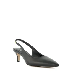 Dune London Capitol Kitten Pumps in Black