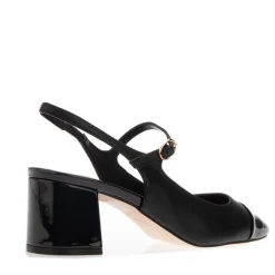 Dune London Devised Sling-Back Mary Jane Shoes in Black