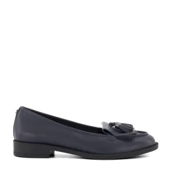 Dune London Granthams Loafers in Blue