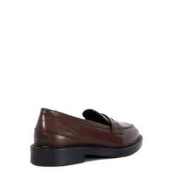 Dune London Grouped Penny Loafers in Brown