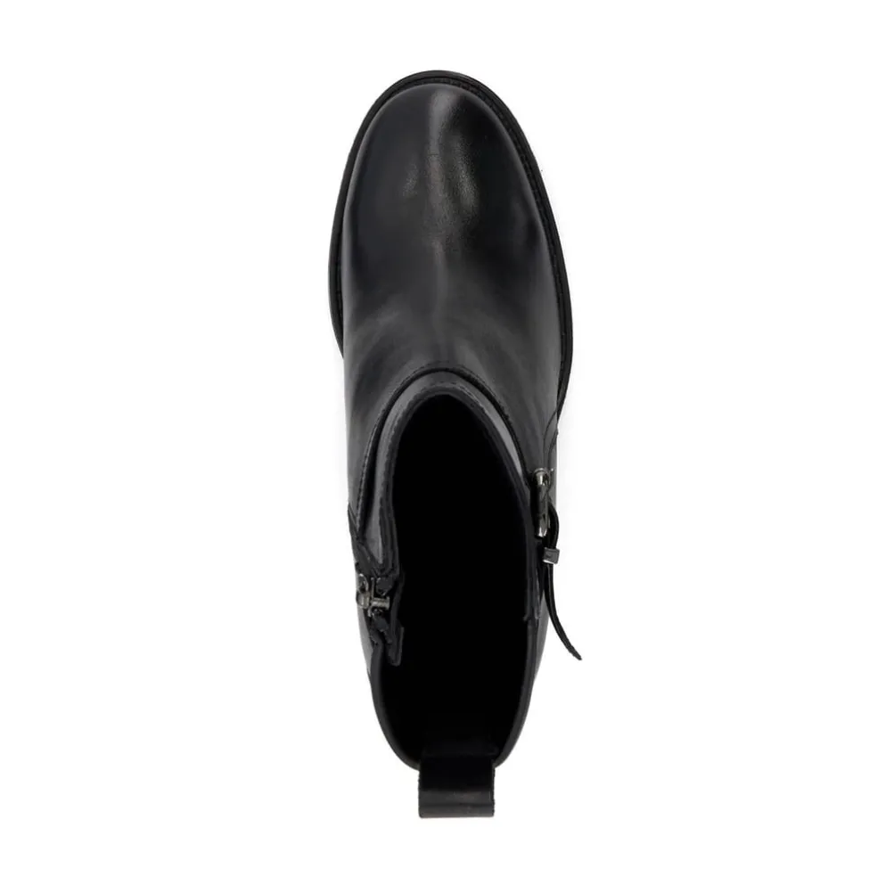 Dune London Heeled Ankle Boots in Black