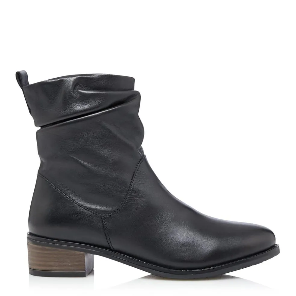 Dune London Heeled Ankle Boots in Black
