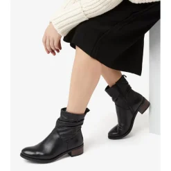 Dune London Heeled Ankle Boots in Black