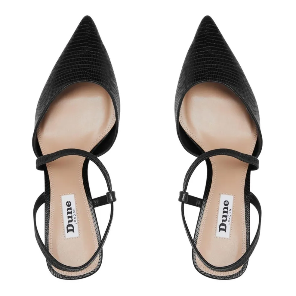 Dune London Heels in Black