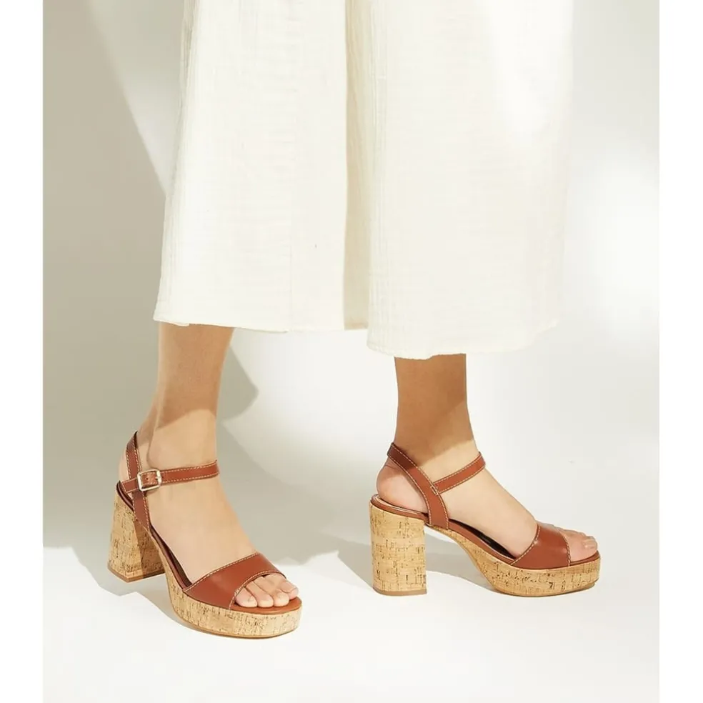 Dune London Jodi LD42 Sandals in Brown