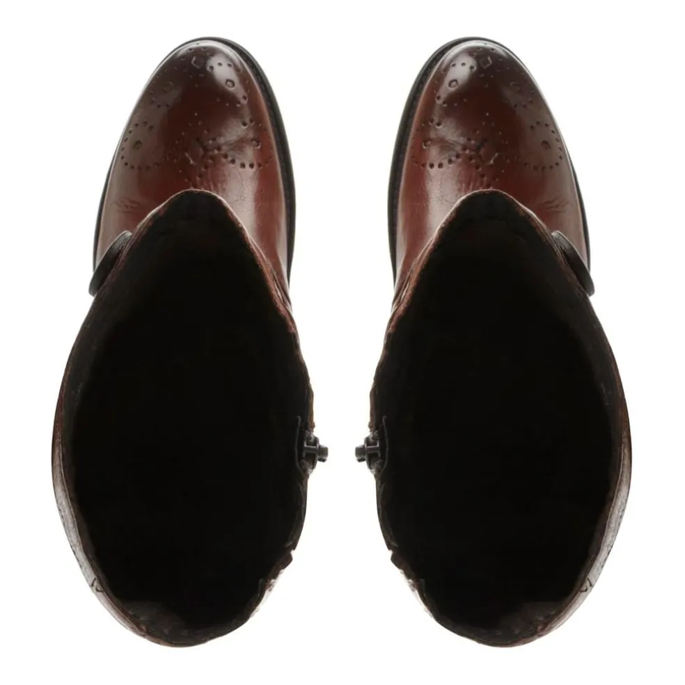 Dune London Pixie Boot Ladies in Brown