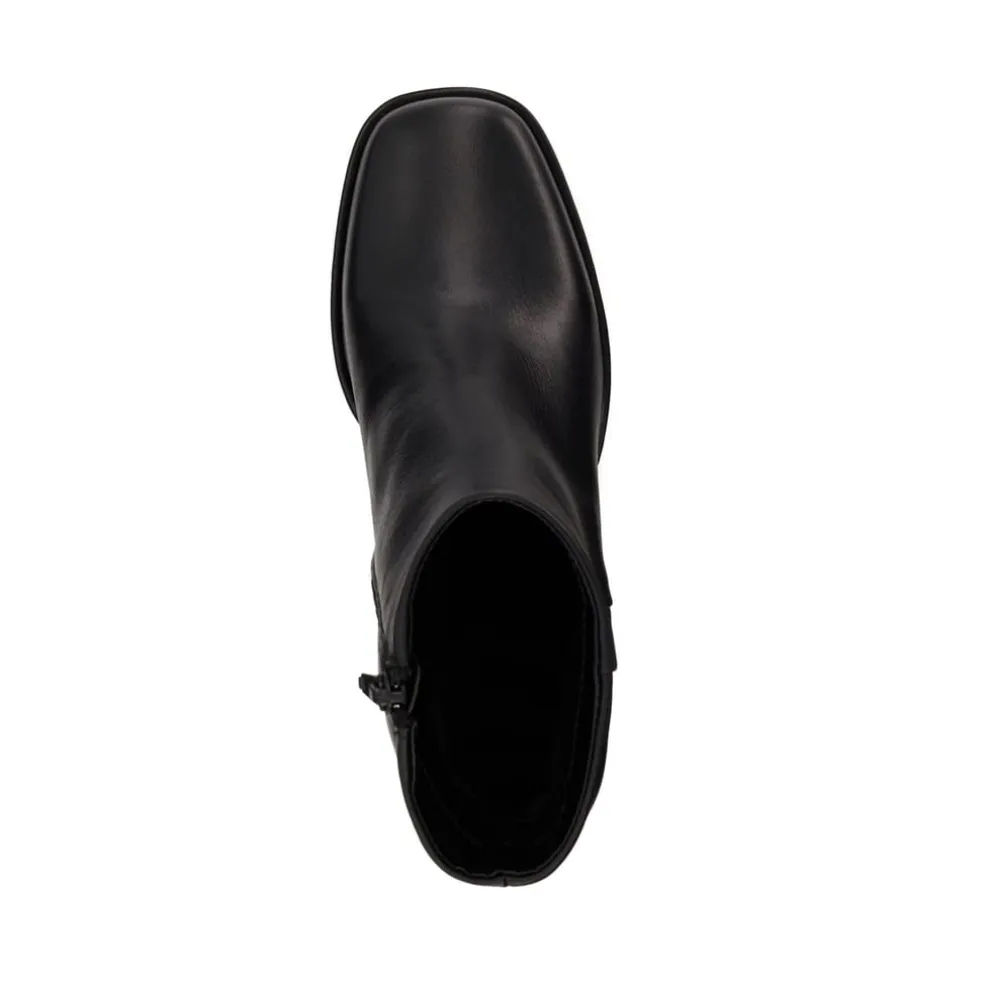Dune London Platform Boots in Black