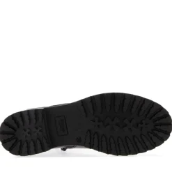 Dune London Prestin Lace-Up Leather Boots in Black