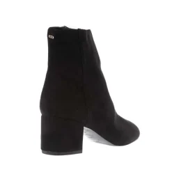 Dune London Prisha Block-Heel Ankle Boots in Black