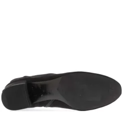 Dune London Prisha Block-Heel Ankle Boots in Black