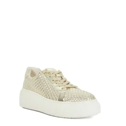 Dune London Trainers in Gold