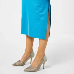 Dune London Womens Heels in Silver