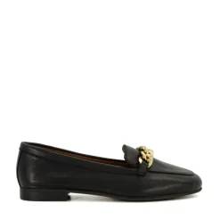 Dune London Womens Loafers in Black