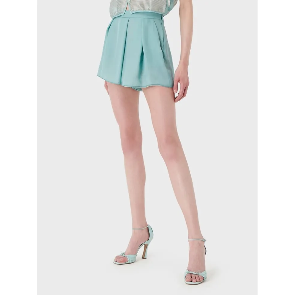Emporio Armani EA7 Emporio Solid Shorts in Green
