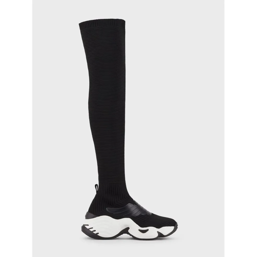 Emporio Armani EA7 Ovrk S Boots in Black