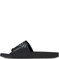 Emporio Armani EA7 Sliders in Black