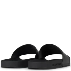 Emporio Armani EA7 Sliders in Black