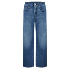 Emporio Armani EA7 Wide Leg Jeans in Blue