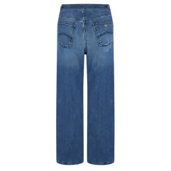 Emporio Armani EA7 Wide Leg Jeans in Blue