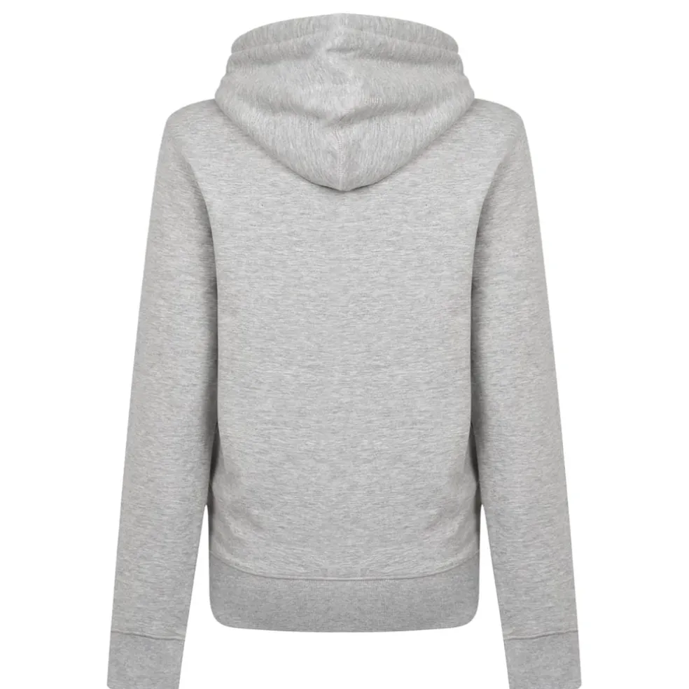 Firetrap Large Logo Hoodie in Grey