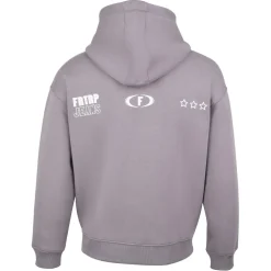 Firetrap Oversize Fit Hooded Sweatshirt in Grey