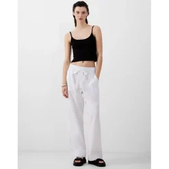 French Connection Bodie Trousers Ld42 in White