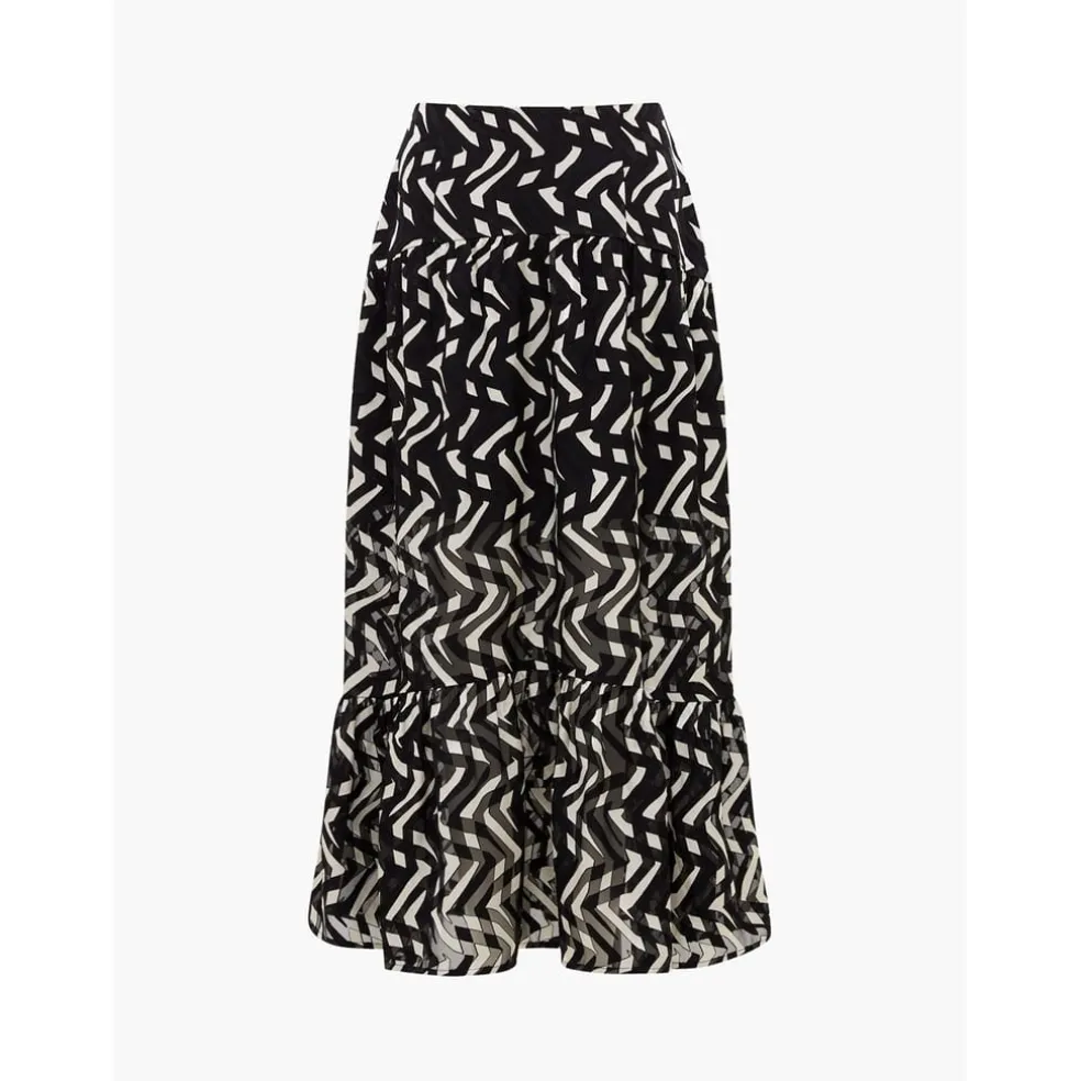 French Connection Diandra Skirt in Black