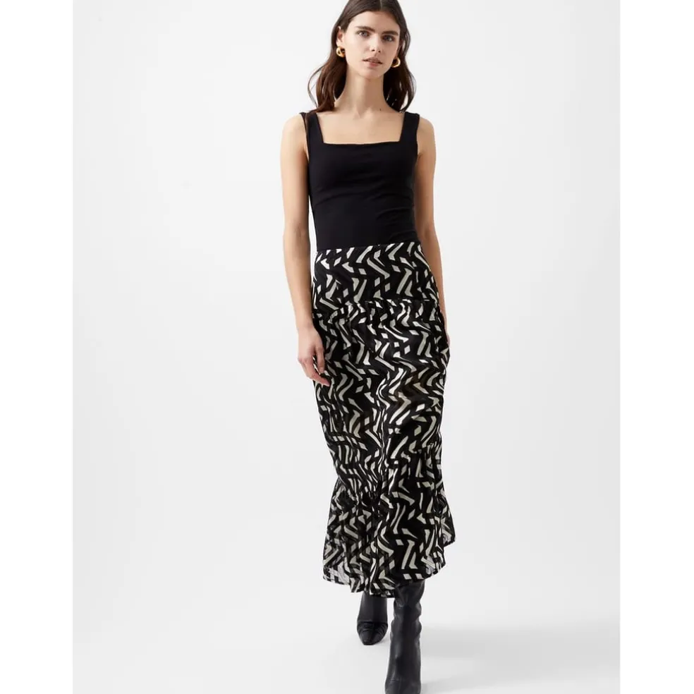 French Connection Diandra Skirt in Black