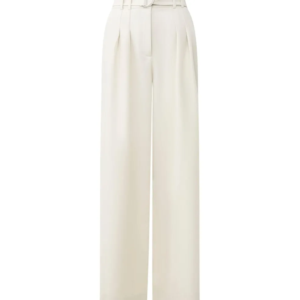 French Connection Everly Trousers in Cream