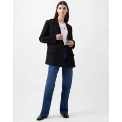 French Connection Harrie Relaxed Fit Blazer in Black