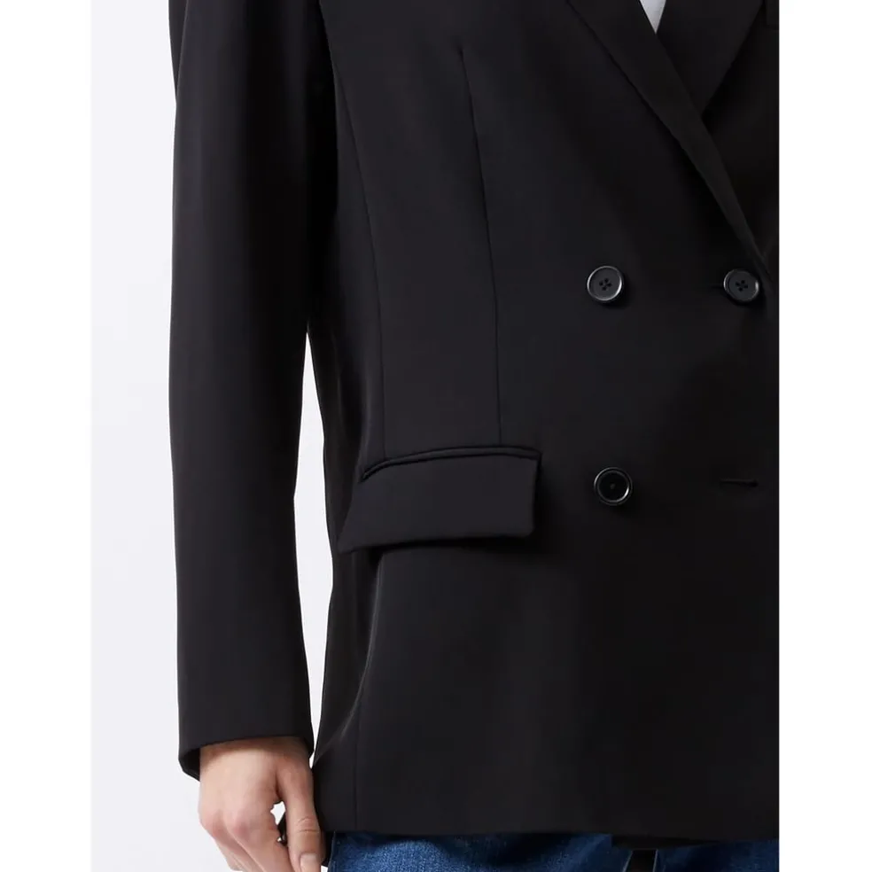 French Connection Harrie Relaxed Fit Blazer in Black