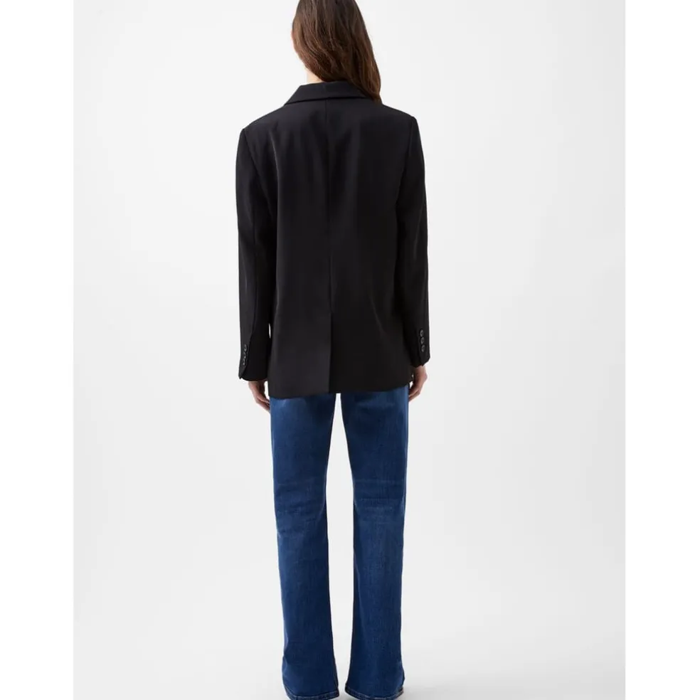 French Connection Harrie Relaxed Fit Blazer in Black