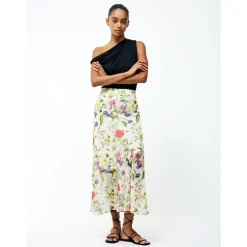 French Connection Monica Skirt in White