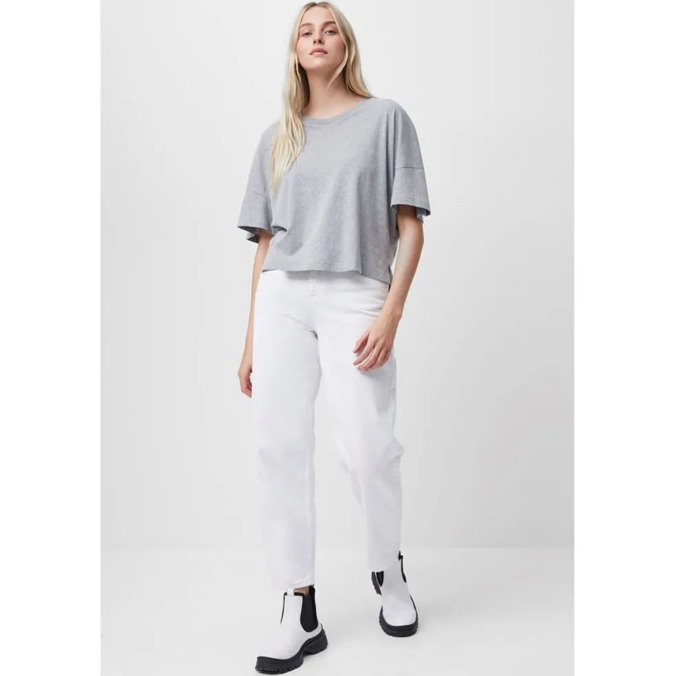 French Connection Oversized T-Shirt in Grey