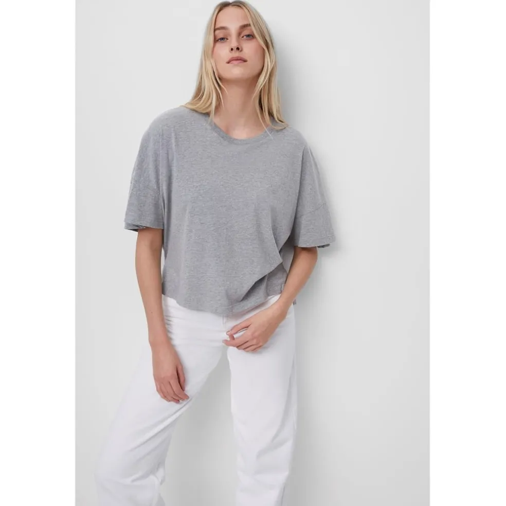 French Connection Oversized T-Shirt in Grey