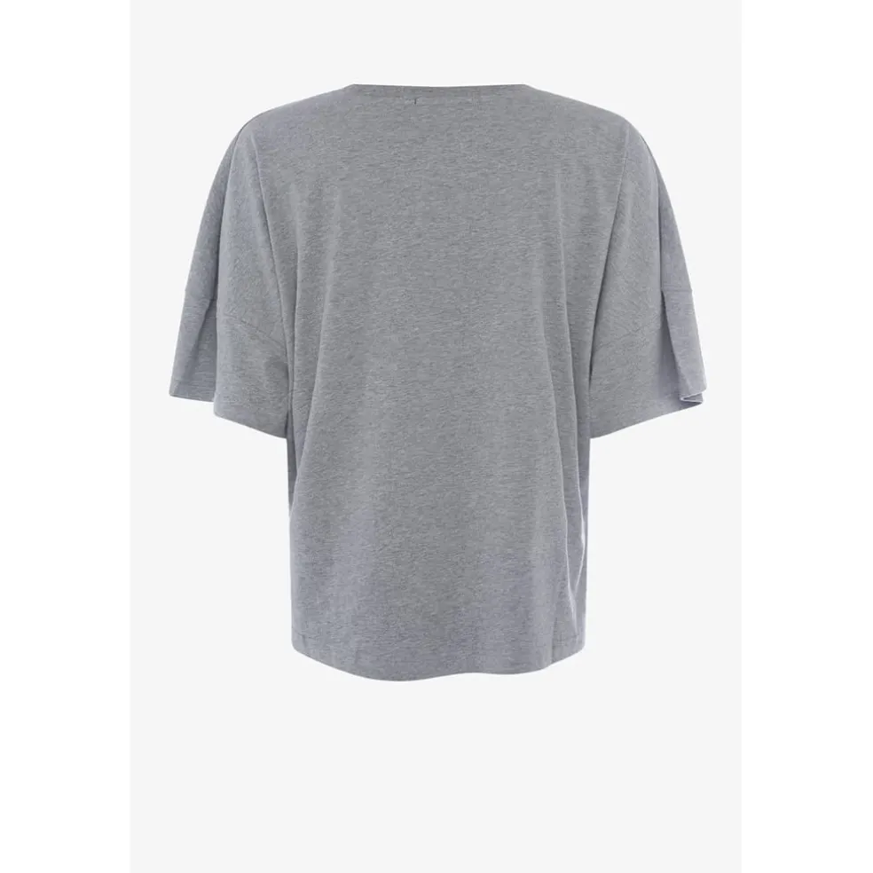 French Connection Oversized T-Shirt in Grey