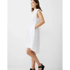French Connection Shirt Dress in White