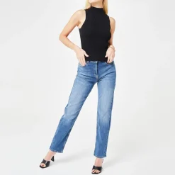 French Connection Womens Connection Recycled Denim Jeans in Blue