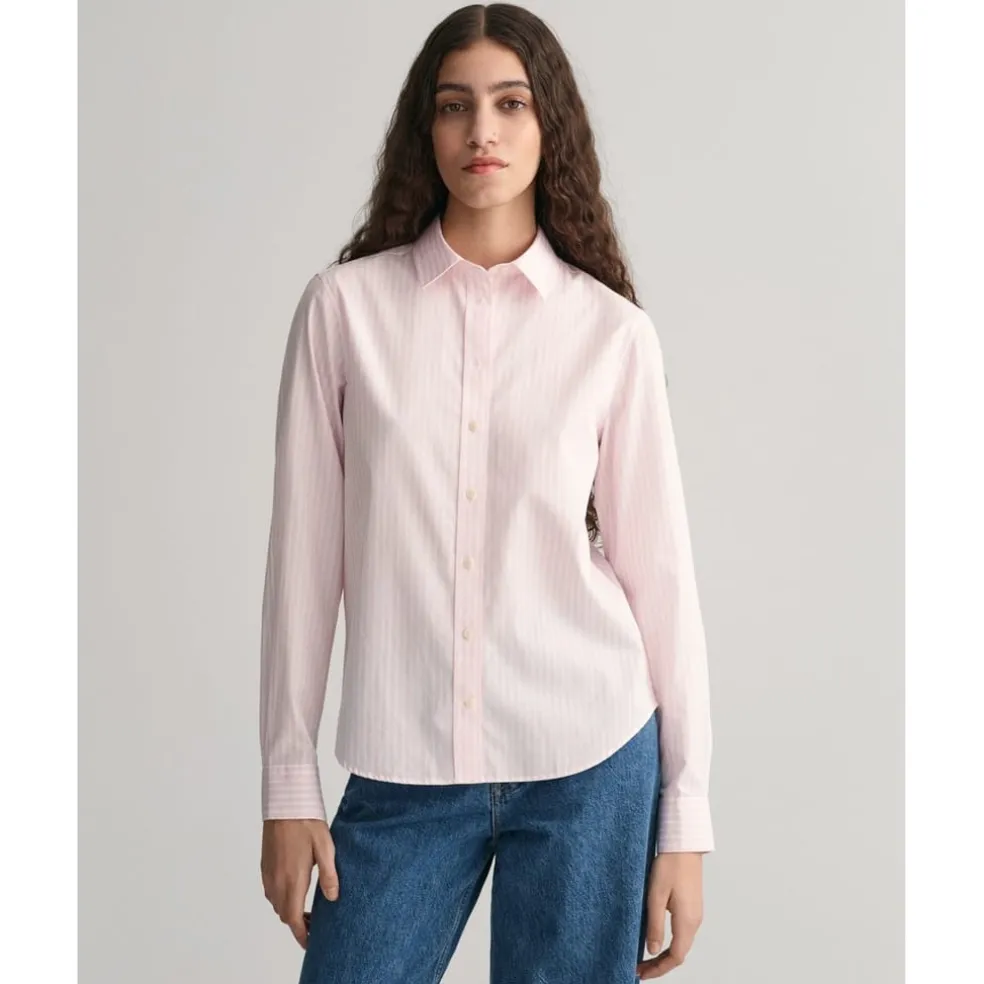 Gant Striped Shirt in Pink