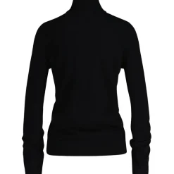 Gant Turtleneck Lambswool Regular Fit Sweater in Black