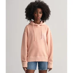 Gant Usa Hoodie in Orange