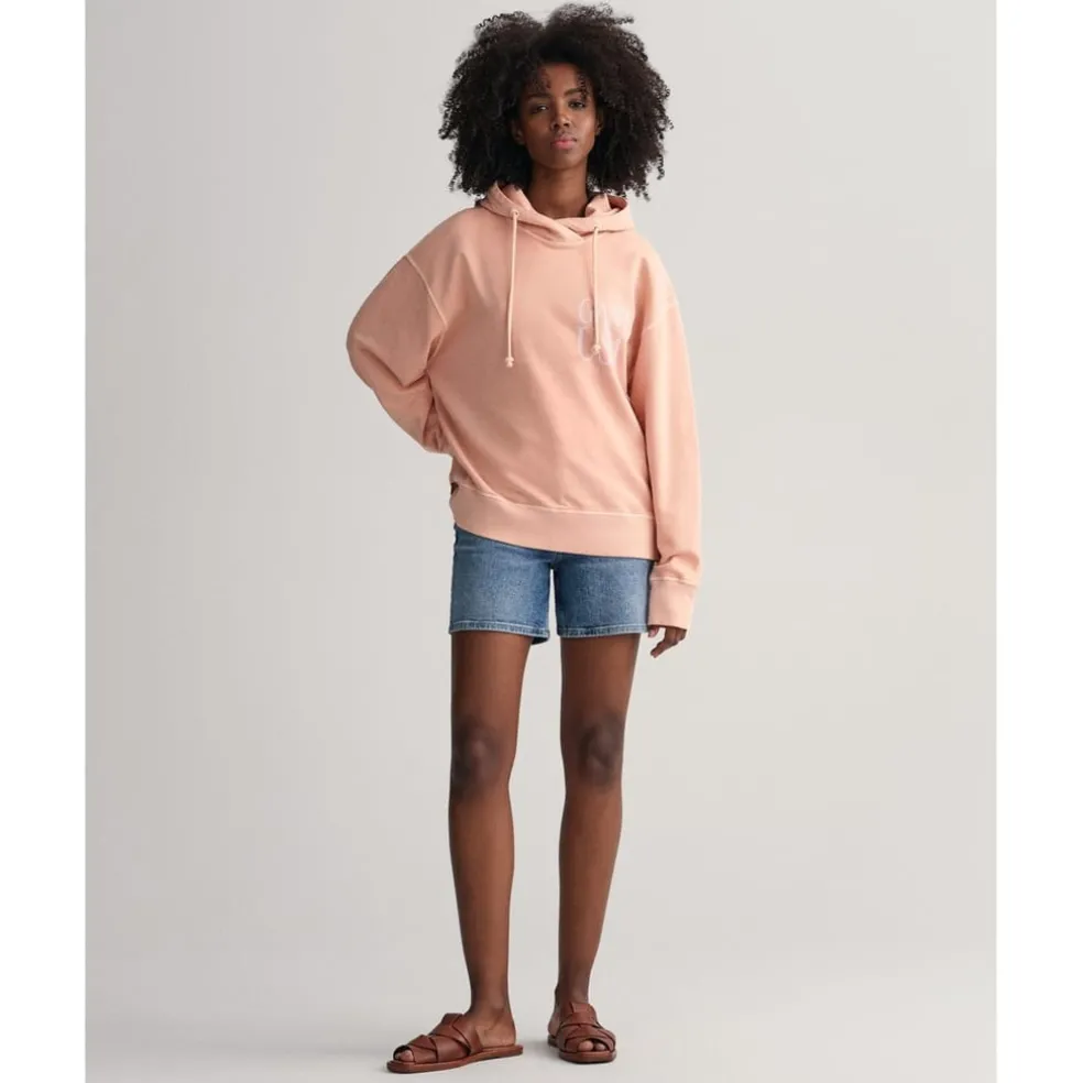Gant Usa Hoodie in Orange