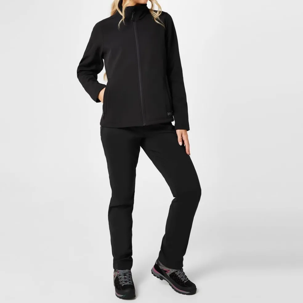 Gelert Softshell Jacket in Black