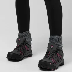 Gelert Womens Horizon Low Wp Walking Shoes in Grey