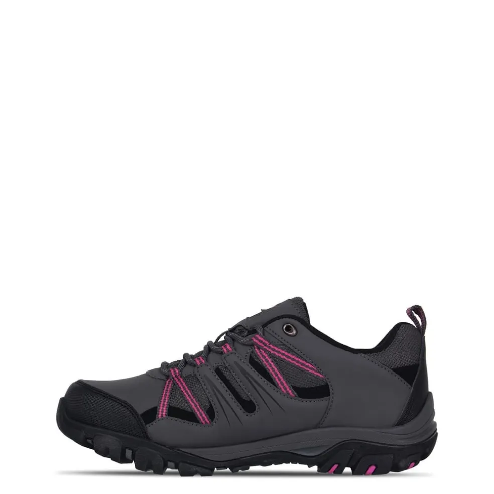 Gelert Womens Horizon Low Wp Walking Shoes in Grey
