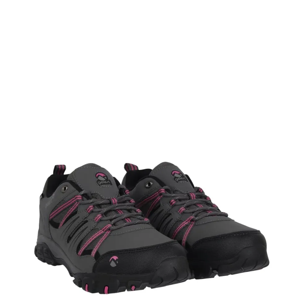 Gelert Womens Horizon Low Wp Walking Shoes in Grey