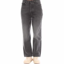 Hugo 933 Modern-Fit Wide-Leg Jeans in Grey